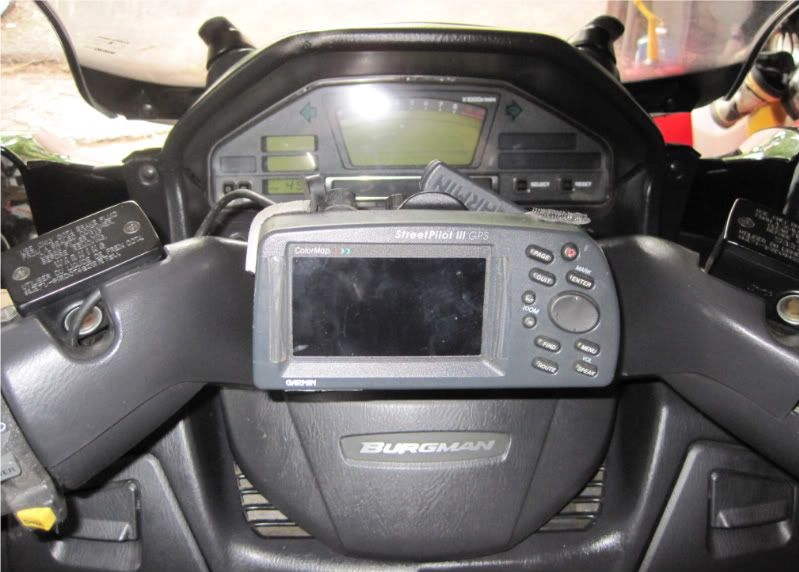 GPS mounts for AN 650 Suzuki Burgman USA Forum